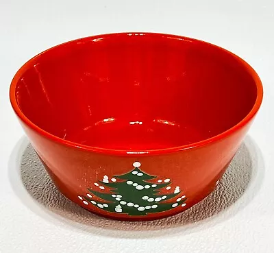 Authentic Waechtersbach Christmas Tree Germany Serving Bowl - Festive 8 3/4  • $17