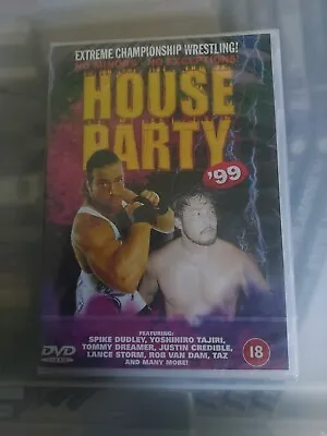 ECW House Party 99 Dvd • £20