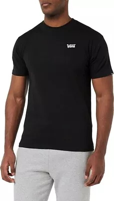 Vans Men's Mini Script T-Shirt Size XS Black • £12.50