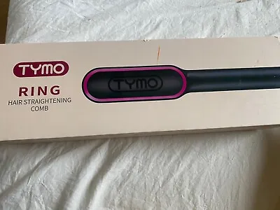 TYMO Ring Hair Straightening Comb Black New Open Box Free Shipping Tested • $30