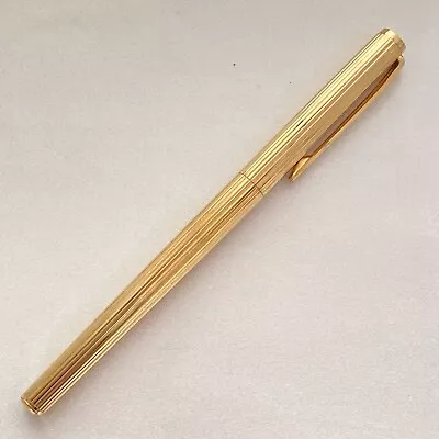 Vintage Montblanc Fountain Pen Noblesse Gold Series  F Nib(Mint) O738 • $90