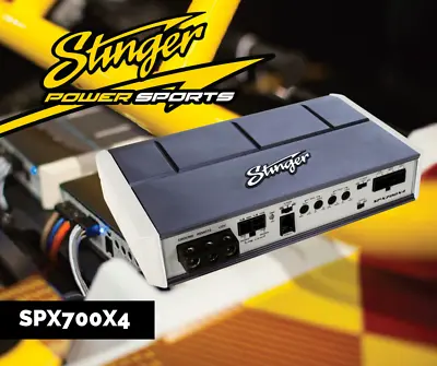 STINGER SPX700X4 4 Channel Marine Amplifier Motorcycle Boat Powersport UTV Amp • $259