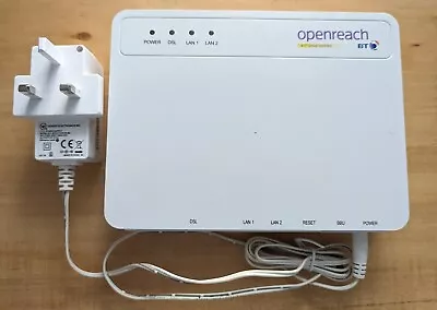 £24.99 • Buy BT Openreach Fibre Modem ECI Telecom Ltd NGA ECI-CPE-MODEMS TYPE 1B