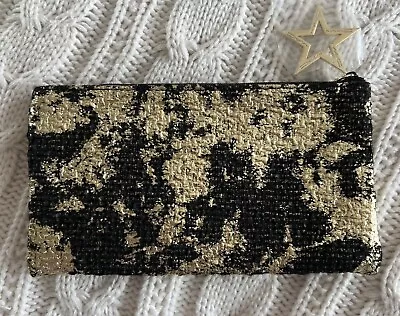 MAC Cosmetics Gold & Black Makeup Bag LIMITED EDITION - NEW • £8.99