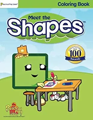 Meet The Shapes - Coloring Book Kathy Oxley • $5.89