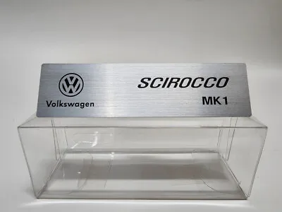 1/18 Volkswagen BEETLE GOLF SCIROCCO PHAETON Metal Plaque For Autoart Minichamps • $7.50
