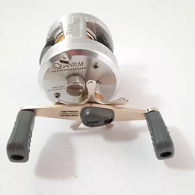 Zebco Quantum Us600 Bait Casting Reel 6 Bearing System 93/94 Usa • $79.99