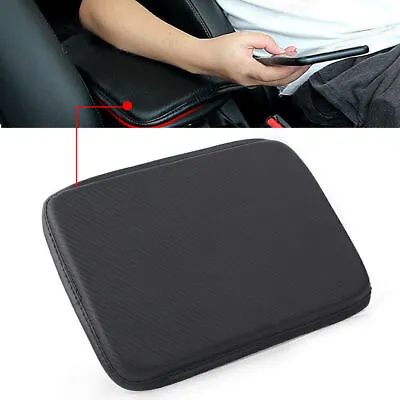 Center Console Armrest Cushion Pad Cover Auto Mat Carbon Fiber Fit JDM NISMO • $11.11