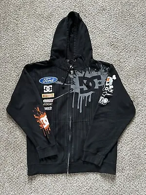 Racing Hoodie Ken Block 43 Ford DC Monster Dirt2 Rally Racing Full Zip 22x27 • $70