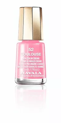 Mavala Free-of-12 Harmful Ingredients Mini Nail Polish Toulouse Warm Peachy Pink • $8