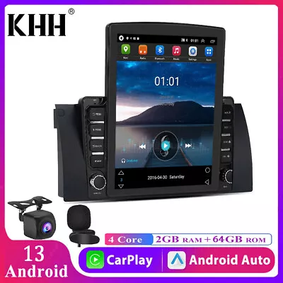 For BMW E38 E39 E53 X5 GPS Navi Android 13 Car Stereo Radio 64G Wireless CarPlay • $187.16