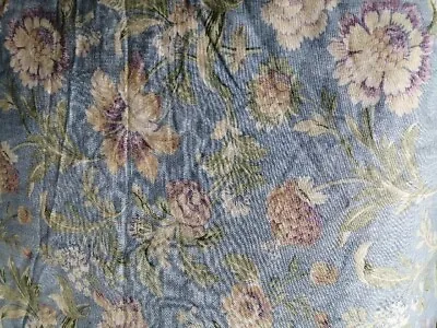 Laura Ashley Multicoloured Botanical Floral Print Interlined Curtains X4/ RARE • £99.99