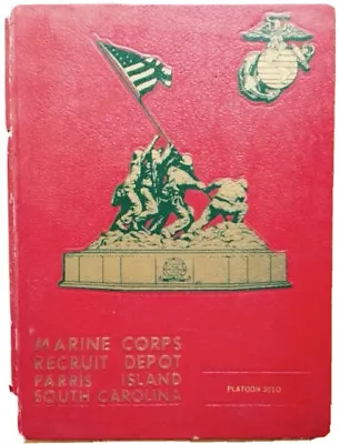 1979 U. S. Marine Corps Basic Training Yearbook Platoon 3010 Parris Island Sc • $99.99
