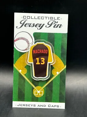 San Diego Padres Manny Machado Jersey Lapel Pin-Classic FRIARS Collectable-NEW • $12.50