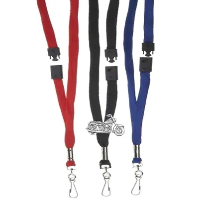 Pp-t01 Classic Motorbike Pewter BLUE RED Or BLACK Breakaway Lanyard Pvc Wallet • £11.99