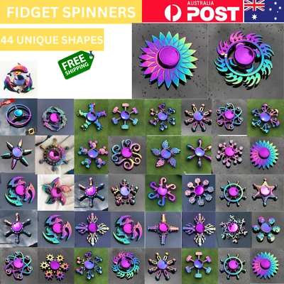 $398.97 • Buy Fidget Gyro Finger Spinner Toys Alloy Fidget Hand Rainbow Kids Autism Gifts OZ