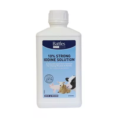 Battles 10% Iodine Solution • £22.15