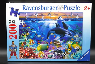 Ravensburger Puzzle 200 XXL Piece #126637 Oceanic Life - New & Sealed • $29.99