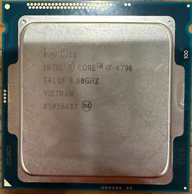 Intel Core I7 4790 3.6 GHz Quad-Core Processor CPU • $49