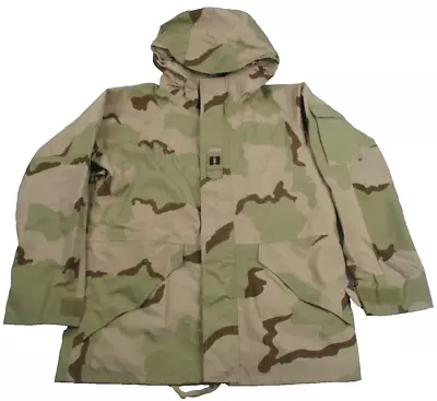 US Army Military Jacket Adult Medium Desert Camo Parka Cold Weather Coat Mens M • $89.99