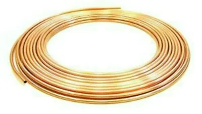 £17.55 • Buy  8mm X 5 Metres  Microbore Copper Pipe/tube For Gas/plumbing//heating/water/oil
