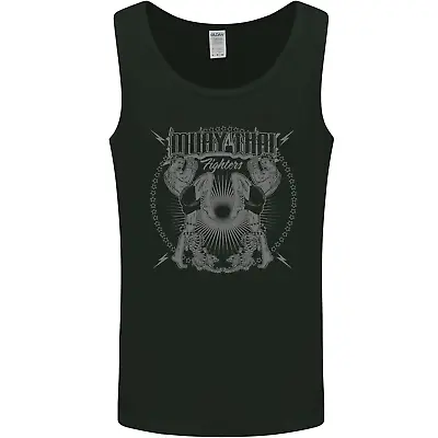 Muay Thai Fighters Martial Arts MMA Mens Vest Tank Top • £9.99