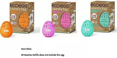 Ecoegg Laundry Egg Refill Pellets 50-70 Washes Orange Blossom British Blooms • £6.99