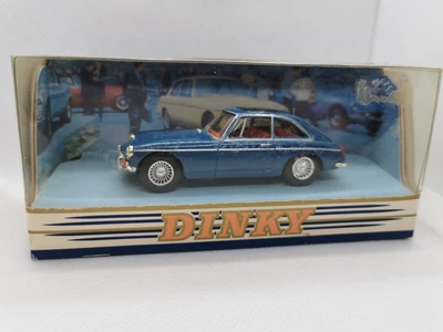 £12 • Buy DINKY MGB GT 1965 DY-3  1:43 Blue. Collectors Model. 