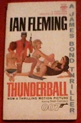 Thunderball ~ Ian Fleming ~ 1961 Rare Paperback 25th Printing ~ James Bond • $4.99