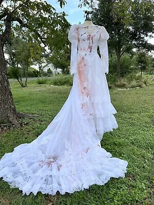 Victorian  GHOST Zombie Corpse Bride Walking Dead Sz Small • $75