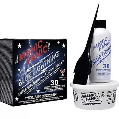 Manic Panic Blue Lightning Hair Bleach Dye NIB • $7.50