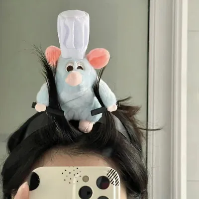 Creativity Ratatouille Hairband New Cartoon Plush Doll Headband French Hairpi Pe • $7.92