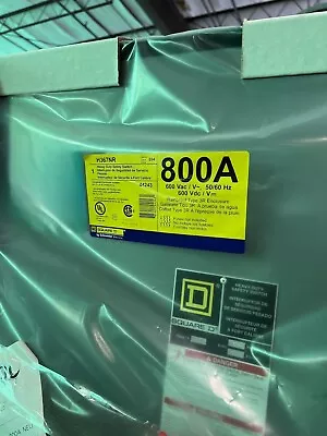 800Amp H367NR Square D Heavy Duty Safety Switch • $9500