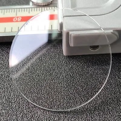 Thick 1mm/1.2mm/1.5mm/2mm Flat Watch Glass Replacement Crystal DIY Size 30-40mm • $9.87