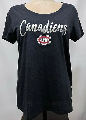 Montreal Canadiens T-Shirt Women's Size L '47  Short Sleeve Gray • $14.99