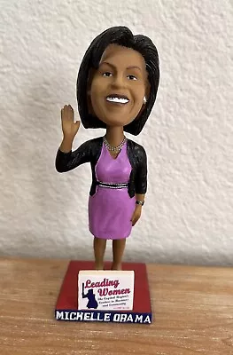 Michelle Obama Bobblehead. Thumb Broken. See Pictures. • $12.95