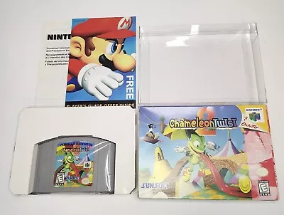 Chameleon Twist 2 (Nintendo 64 N64 1999) Authentic Game Box/Inserts No Manual • $230