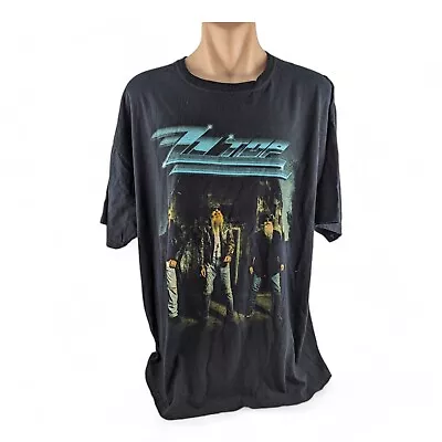 ZZ Top 2011 Tour Shirt Tee T-Shirt Black Size XL • $34.99