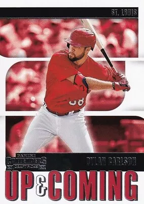2020 Contenders Up & Coming Rc Dylan Carlson Stl Cardinals Rookie - B5722 • $3.97