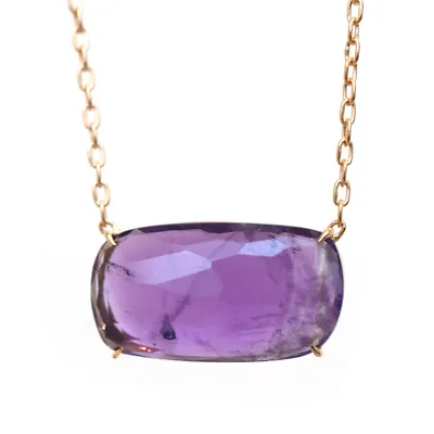 New MARCO BICEGO Murano 18K Gold Amethyst Pendant 18  Necklace • $1250