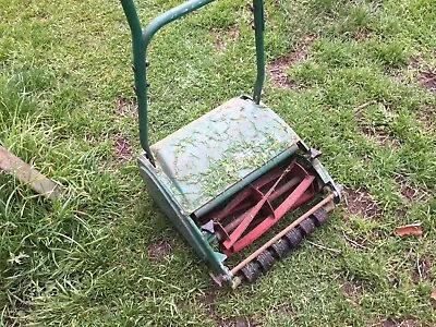 Qualcast Panther 30s Push Mower Complete With Collection Box • £50