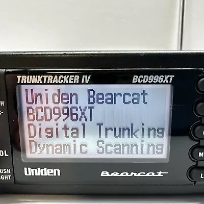 Uniden Bearcat BCD996XT Digital Trunktracker IV Mobile Base Scanner • $159.99