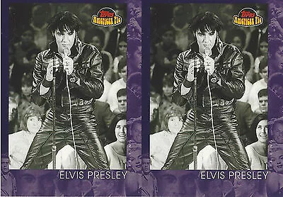 2001 Topps American Pie Elvis Presley #143 Lot Of 2 • $5