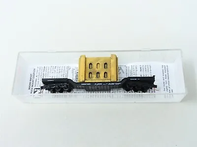 N Scale Micro-Trains MTL 10900060 CP Canadian Pacific Flatcar #309928 W/Load • $29.95