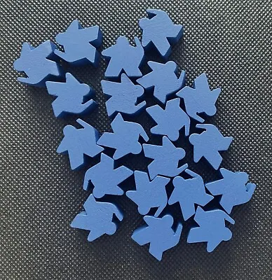 Rise Of Tribes | 20 Blue Tribe Member Meeples | Official Replacement Game Pieces • $5.99