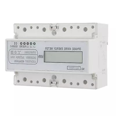 220/380V 20-80A Energy Consumption Electric Power Meter 3 Phase KWh Meter ♢ • $37.93