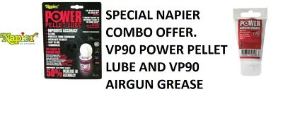 Napier VP90 Airgun Grease And Pellet Lube Combo Offer • £13.95