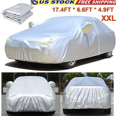 For Ford Mustang Full Car Cover Outdoor Dust Rain UV Protection Sedan Car Coat • $33.99