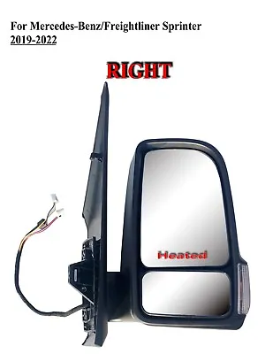 Passenger Right Side Power Heated Mirror For Mercedes/Freightliner Sprinter 2019 • $109.99