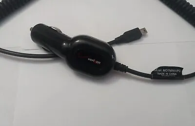 Original Verizon Motorola Mini-USB Car Charger RAZR V3 KRZR V195 V235 V325 V365 • $10